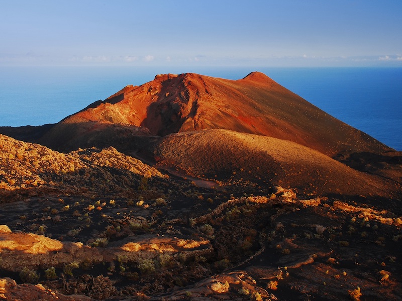 Vulkaanlandschap in zuiden van La Palma (Foto: Saúl Santos)
