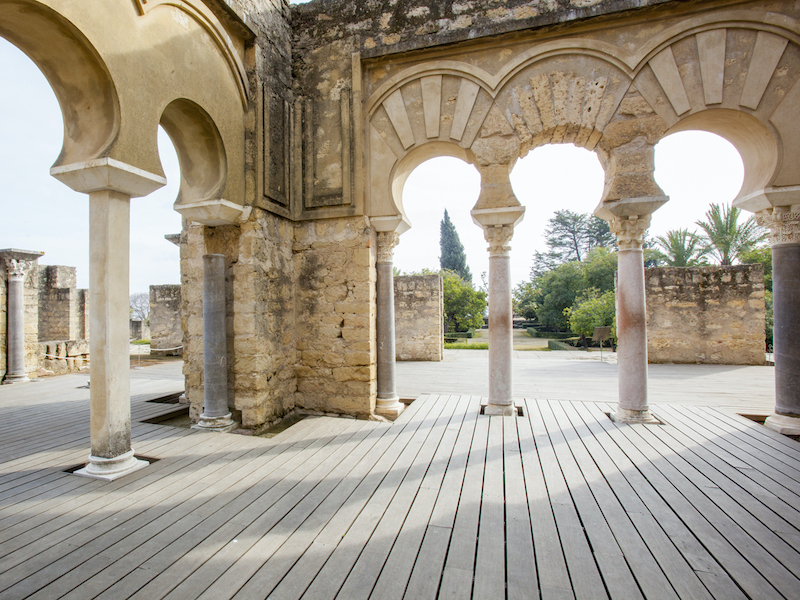 Paleisstad Medina Azahara buiten Córdoba