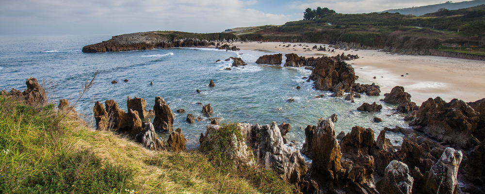 Costa Verde in Asturië (Noord-Spanje)