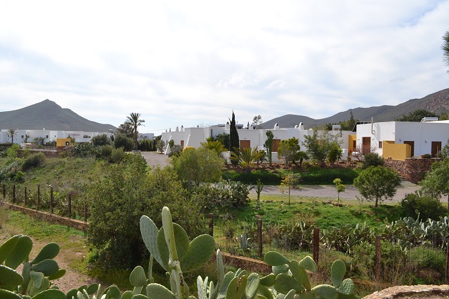 Mijndorpje Rodalquilar in het binnenland van natuurgebied Cabo de Gata
