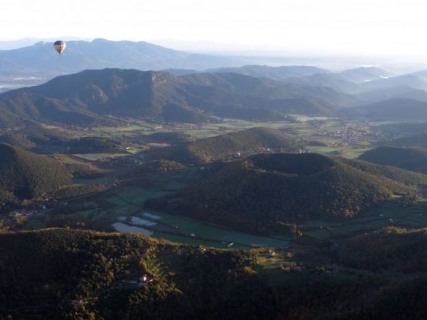 Vulkaangebied La Garrotxa in Catalonië