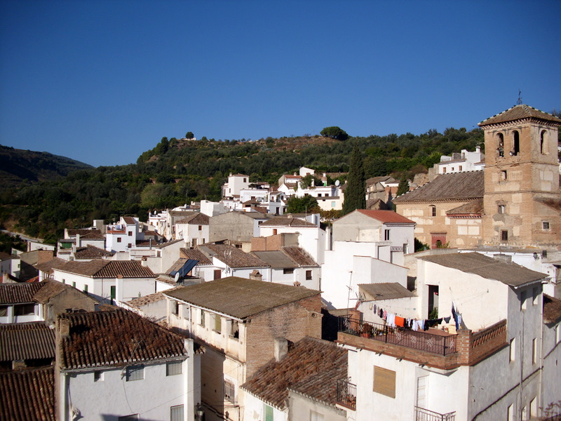 Saleres in de Lecrin vallei in Zuid-Spanje