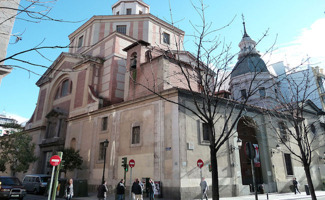 De San Sebastian kerk in Madrid