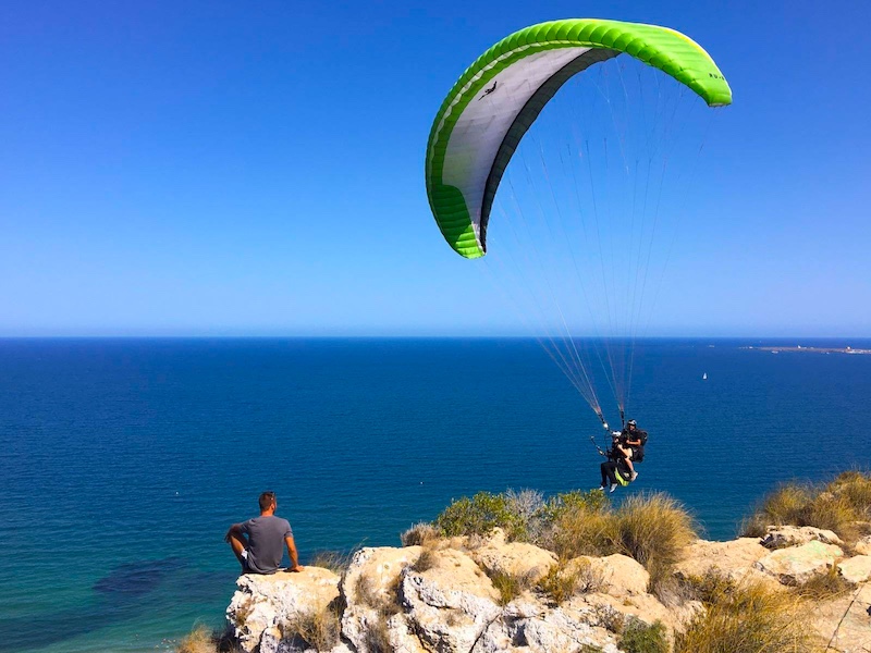 Paragliding tandemvlucht vanuit Santa Pola (Costa Blanca)