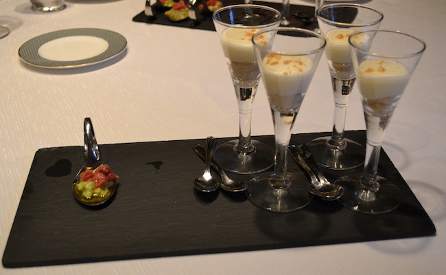 Eten in Michelin restaurant Yandiola in Bilbao(Noord Spanje)