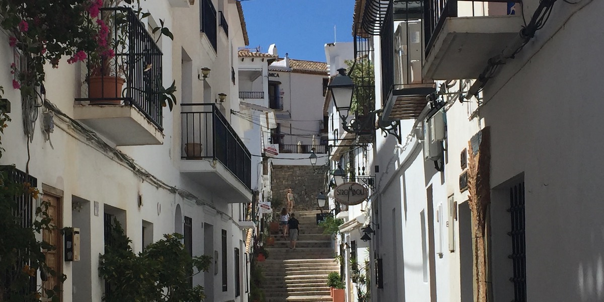 Altea Poble Antic in de provincie Alicante (Valencia)