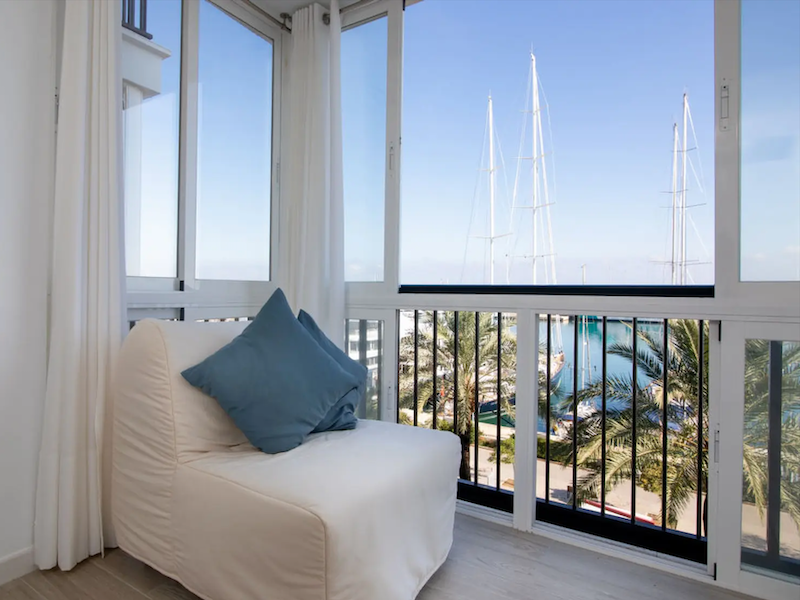 Appartement Puerto Dénia bij de haven van Dénia