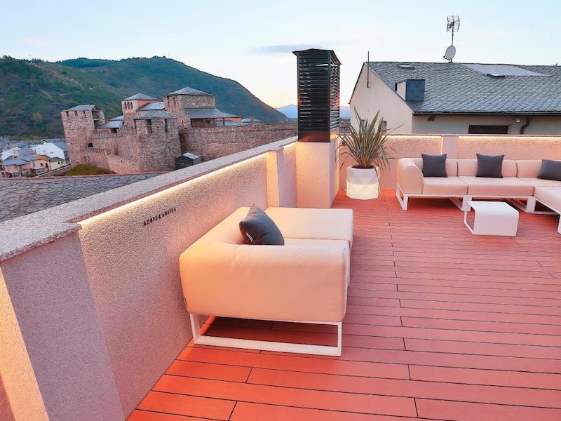 Appartementen Azotea Suites (Ponferrada, Midden-Spanje)