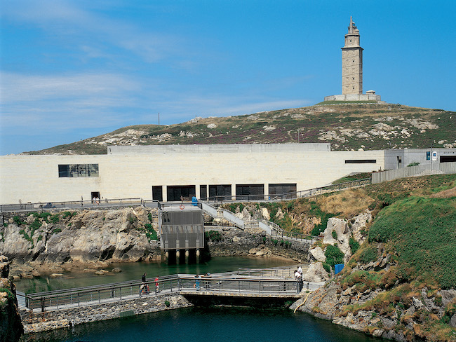 Aquarium in Finisterre (Galicië, Noord Spanje)