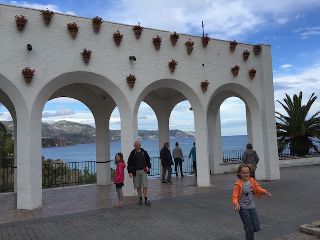 Het Balkon van Europa in Nerja (Andalusië)