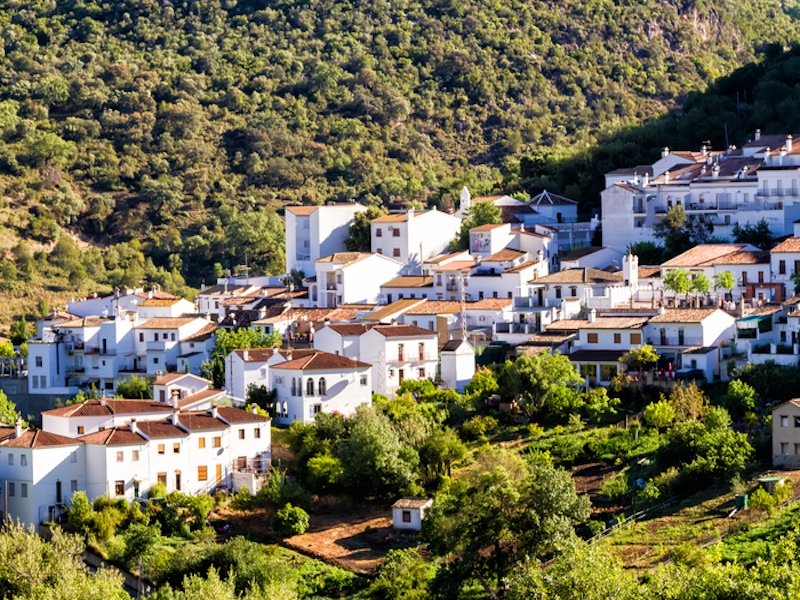 Bergdorp Benamahoma in de Sierra de Grazalema