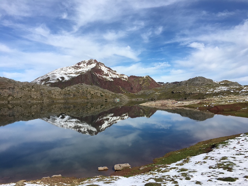 Bergmeer van Estanes in de provincie Huesca (dichtbij de Franse grens)