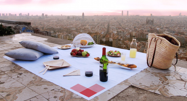 Een bijzondere picknick in Barcelona vanaf de Bunkers del Carmel