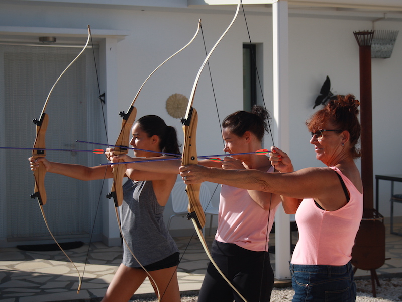 Boogschieten bij Casa la Suerte