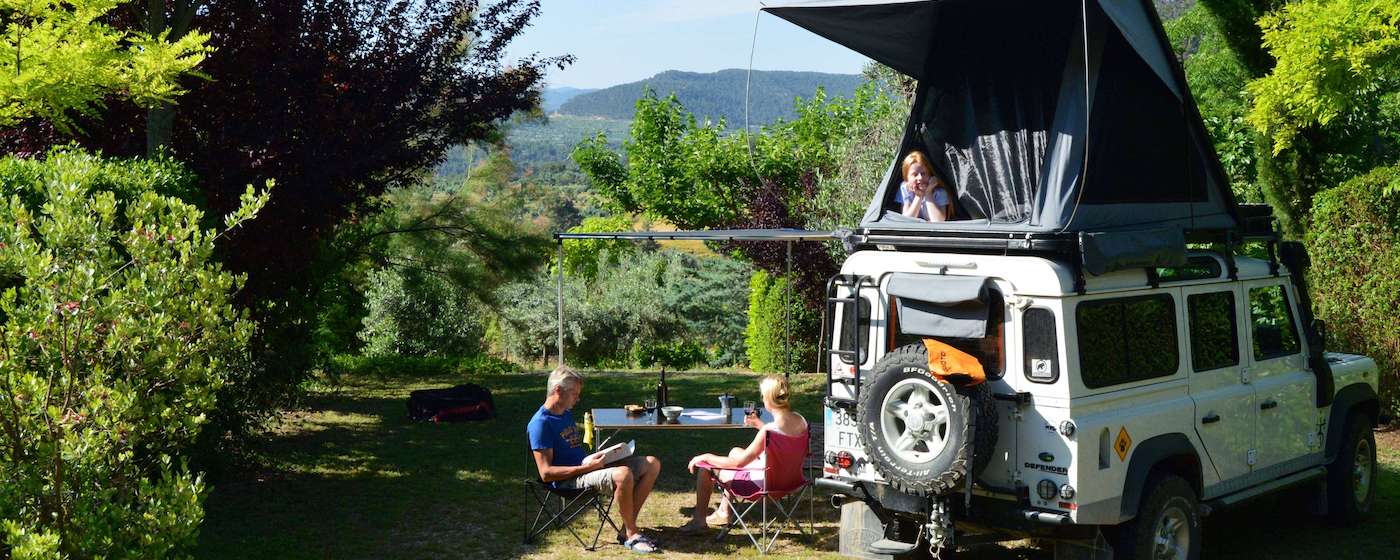 Natuurcamping La Fresneda in de Matarraña streek in Aragón