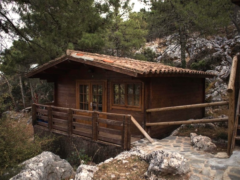 Prachtig gelegen natuurcamping Camping Tajo Rodillo in de Sierra de Grazalema