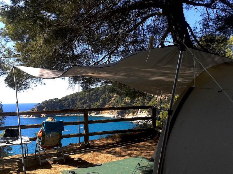 Gezellige en prachtig gelegen camping in Spanje