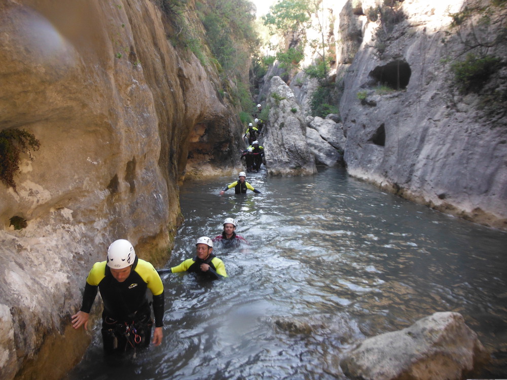 Canyoning in de Pyreneeën van Aragón