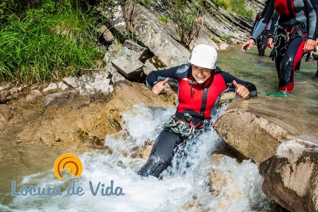 Canyoning met Locura de Vida in de Sierra de Guara (Huesca, Aragón)