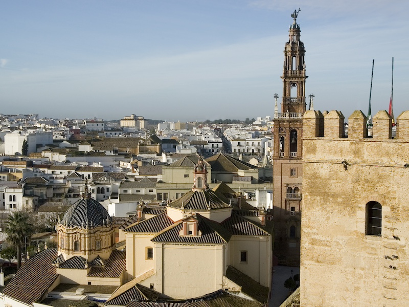 Het stadje Carmona bij Sevilla (Andalusië)