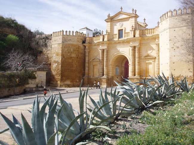 Het plaatsje Carmona in de provincie Sevilla (Andalusië, Spanje)