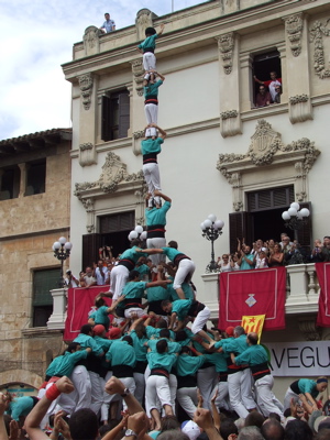 Foto: Castellers de Vilafranca (Catalonië)