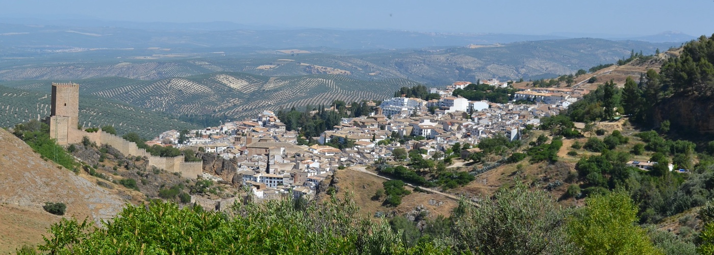Cazorla in de Sierra de Cazorla (Jaén, Andalusië, Spanje)