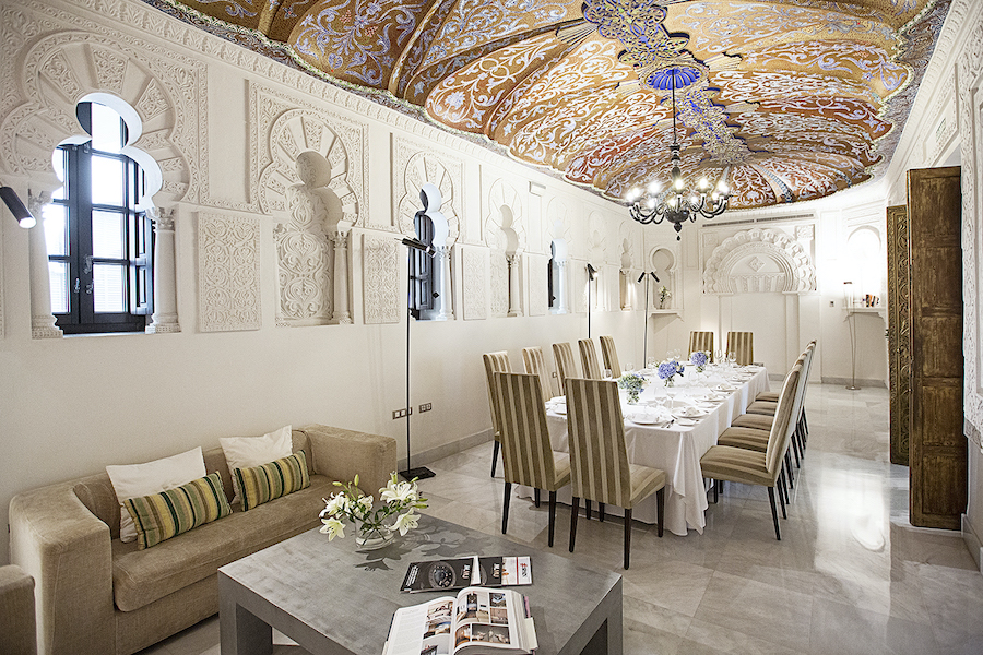 Arabische elementen in Hotel Hospes Palacio del Bailío