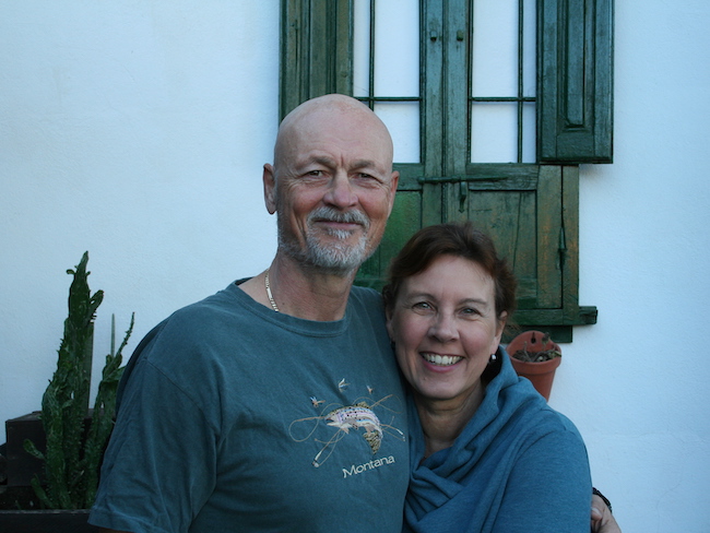 De Nederlandse eigenaren Erica en Rik van Casa el Naranjo (Malaga, Andalusië)