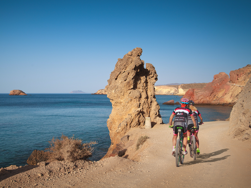 Fietsen in de omgeving van Mazarrón aan de Costa Cálida (Murcia - Foto: Sergio González)