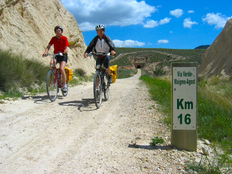 Vía Verde del Maigmò tijdens fietsreis Camaleon Reizen