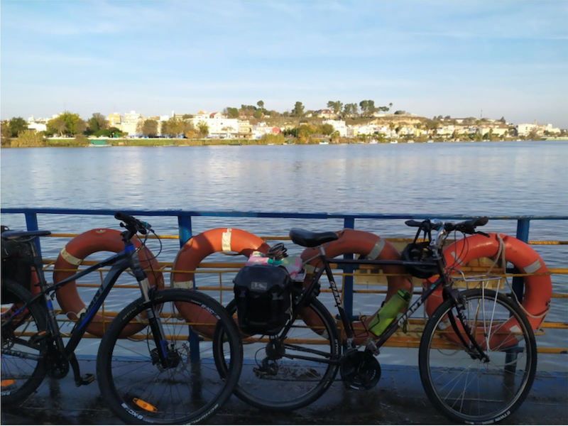 Fietsen ove de Via Verde del Aceite in Andalusië