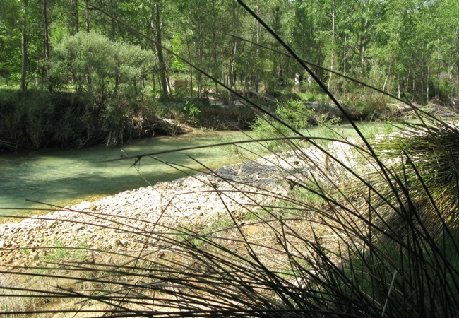 Segura rivier in de Sierra de Segura in provincie Jaén (Andalusië)