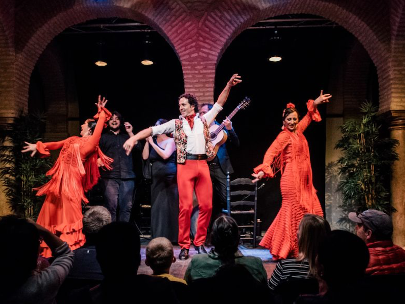 Flamenco show in Flamenco museum Sevilla