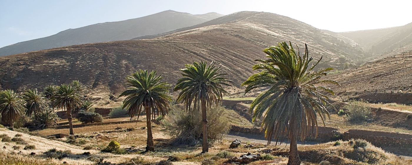 Afwisselende natuur op Canarisch eiland Fuerteventura