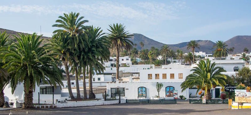 Het idyllische dorpje Haría op Lanzarote