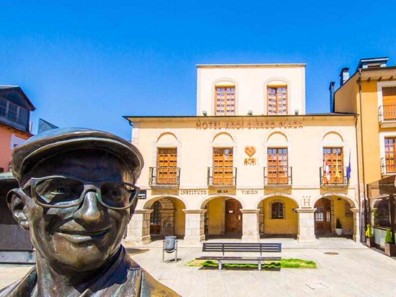 Hotel Aroi Bierzo Plaza in Ponferrada (Midden-Spanje)