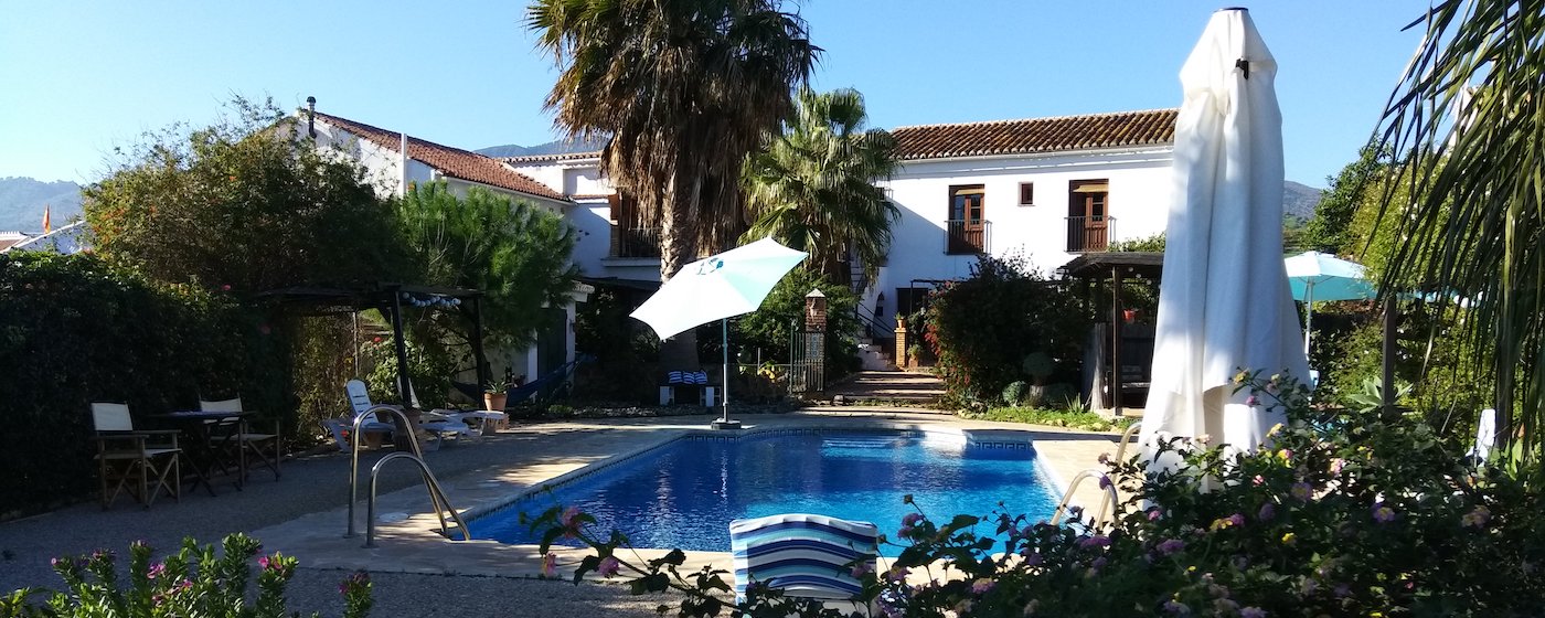 Casa el Naranjo (Malaga, Andalusië): Nederlandstalige B&B voor fietsliefhebbers