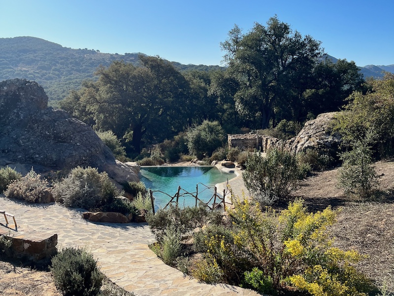 Prachtig natuurlijk zwembad van Hotel Tambor del Llano