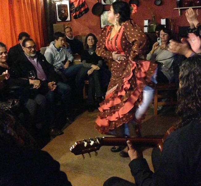 Een intiem Flamenco optreden van Flamenco Esencia in Bar T de Triana (Sevilla, Zuid Spanje)