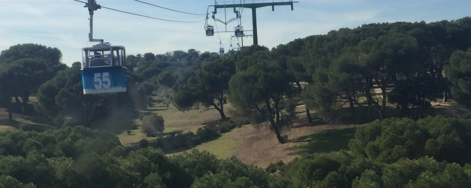 De kabelbaan is ook een leuke activiteiten in Madrid voor kinderen