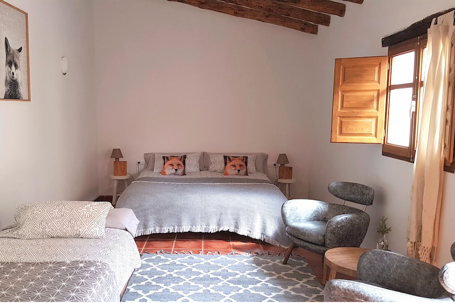 Kamer in Eco Boutique hotel Casas Benalí (Valancia)