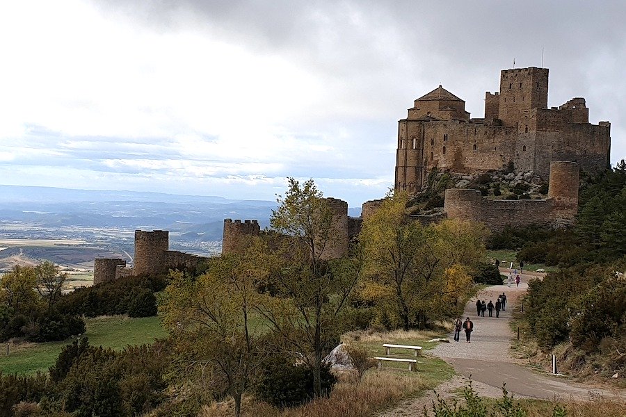 Kasteel van Loarre (Huesca, Aragón, Spanje)