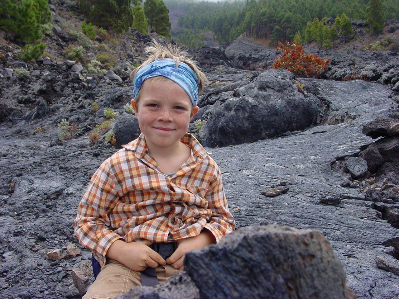 Wandelen tijdens een kindervakantie op La Palma (Foto: Oceaanzicht)