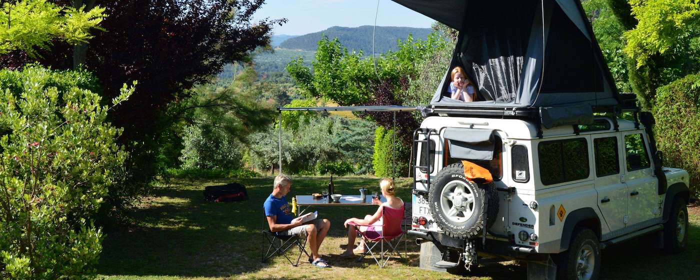 Vakantie op een kleine camping in Spanje