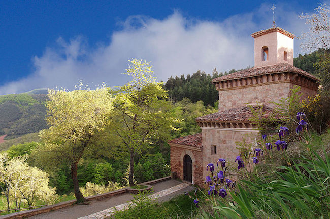 Werelderfgoed klooster San Milan de Suso in La Rioja (Spanje)