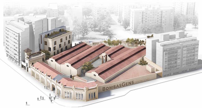Ontwerpfout van kunstcentrum Bombas Gens in Valencia