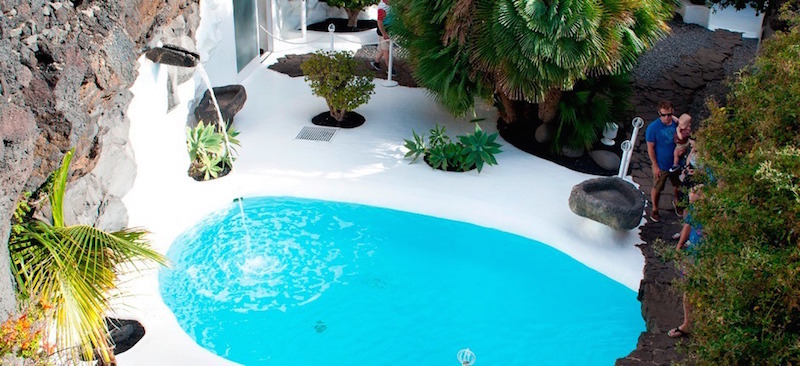 Het vroegere woonhuis van kunstenaar César Manrique uit Lanzarote