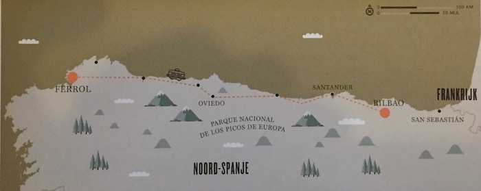 FEVE treinreis door Noord-Spanje - mooiste treinreis door Spanje volgens Lonely Planet