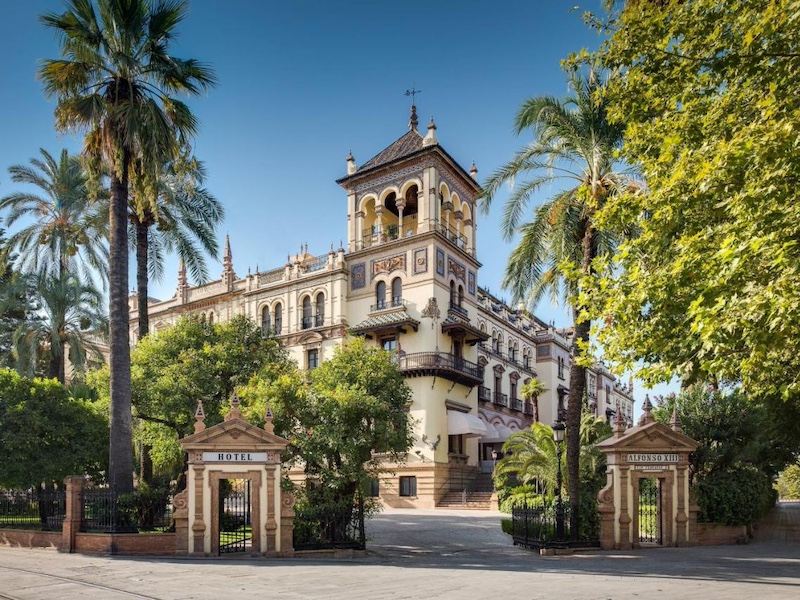 Luxe hotel Alfonso XIII in het centrum van Sevilla